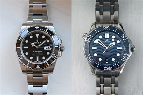 rolex vs omega seamaster